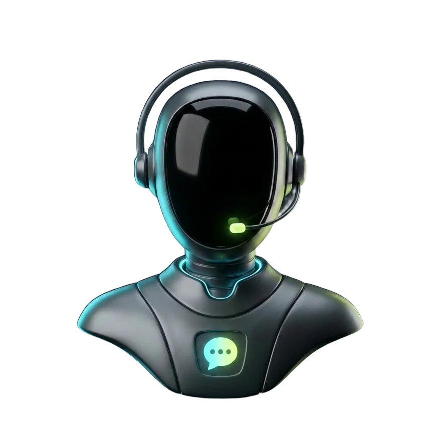 Értékesítési munkatárs — 3D robotfigura